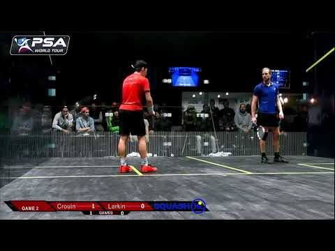 JUIN 2018 - Squash XL Open 2018 - 1/2 FINALE - [4] Victor Crouin (FRA) 3/1 [2] Joshua Larkin (AUS)