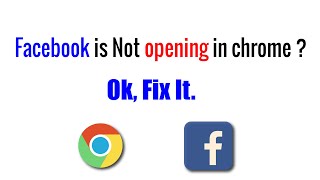 How to fix Facebook Not Working Problem in Chrome || Can