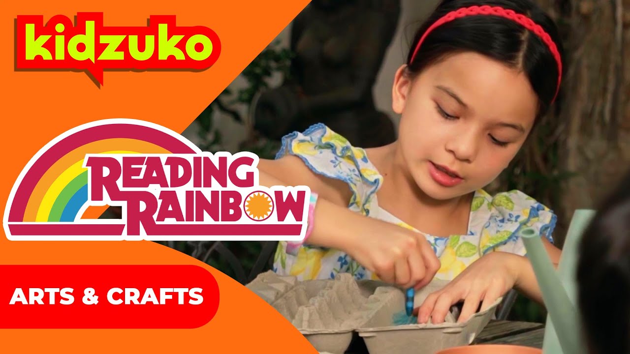 How to Build Your Own Bee Buffet 🐝🪴 | Reading Rainbow 📖 🌈 | Arts and Crafts for Kids | @Kidzuko​