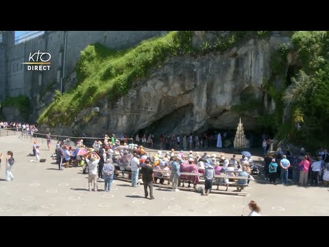 Chapelet du 10 juin 2022 à Lourdes