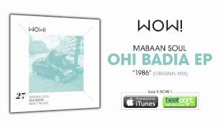 Mabaan Soul - Ohi Badia EP 