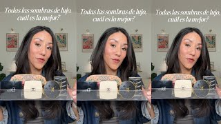 Probé todas las sombras de lujo, cuál marca tiene la mejor? 💵🫡✨#luxurymakeup #viralmakeup 