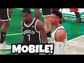 NBA 2K22 MOBILE Gameplay 5v5 Nets vs Bucks (ULTRA GRAPHICS)