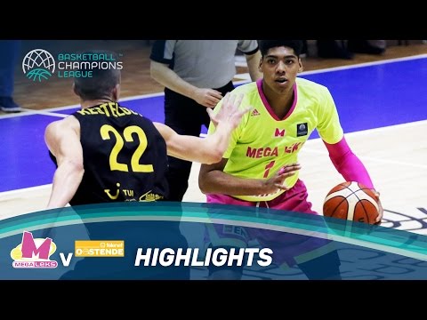 Mega Leks v Telenet Oostende - Highlights - Basketball Champions League