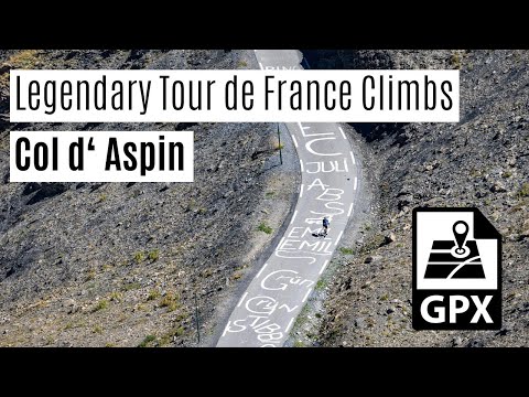Col d' Aspin || Legendary Tour de France Climb || Cycling