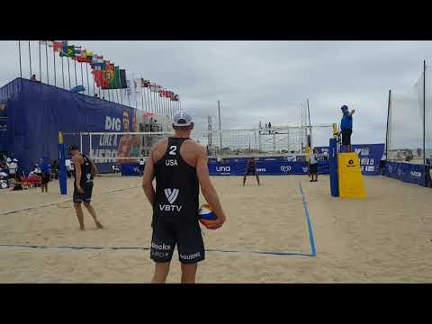 Bourne/Schalk vs Rotar/Canet - Espinho Pool Play (incomplete)