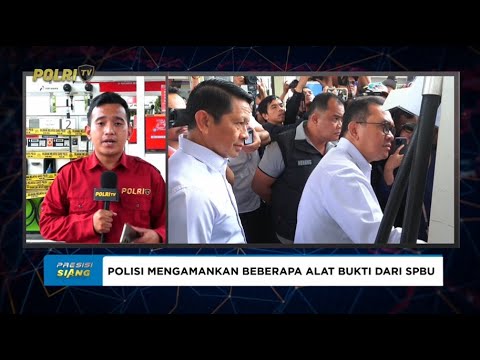 LIVE -  DITTIPIDTER BARESKRIM POLRI UNGKAP DUGAAN KECURANGAN SPBU
