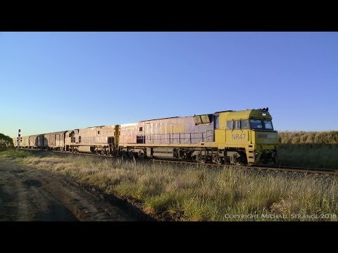 2PM5 Pacific National Freight Train - PoathTV Australian Railways
