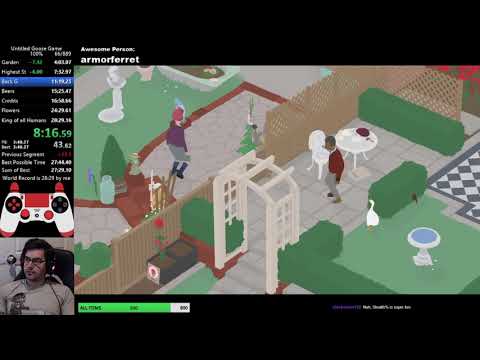 [OLD WR] Untitled Goose Game Speedrun - 100% - 27:59