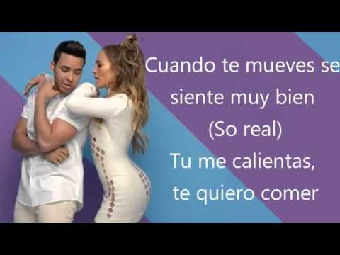 Prince Royce - Back It Up Spanish Version Ft Jennifer Lopez & Pitbull [Letra español/LYRICS]
