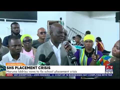 SHS Placement Crisis: Haruna Iddrisu vows to fix school placement crisis