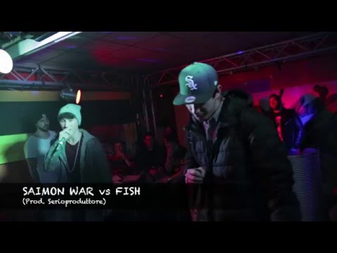 HONIRO FREESTYLE BATTLE 1° EDIZIONE - SAIMON WAR vs FISH (prod. Serioproduttore)