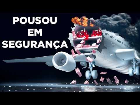 O Avião Que Pousou Com Apenas Uma Asa