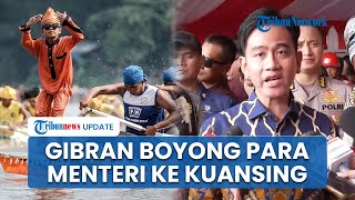 Dukungan Penuh Pemerintah terhadap Festival Pacu Jalur, Gibran Langsung Boyong Menteri ke Kuansing