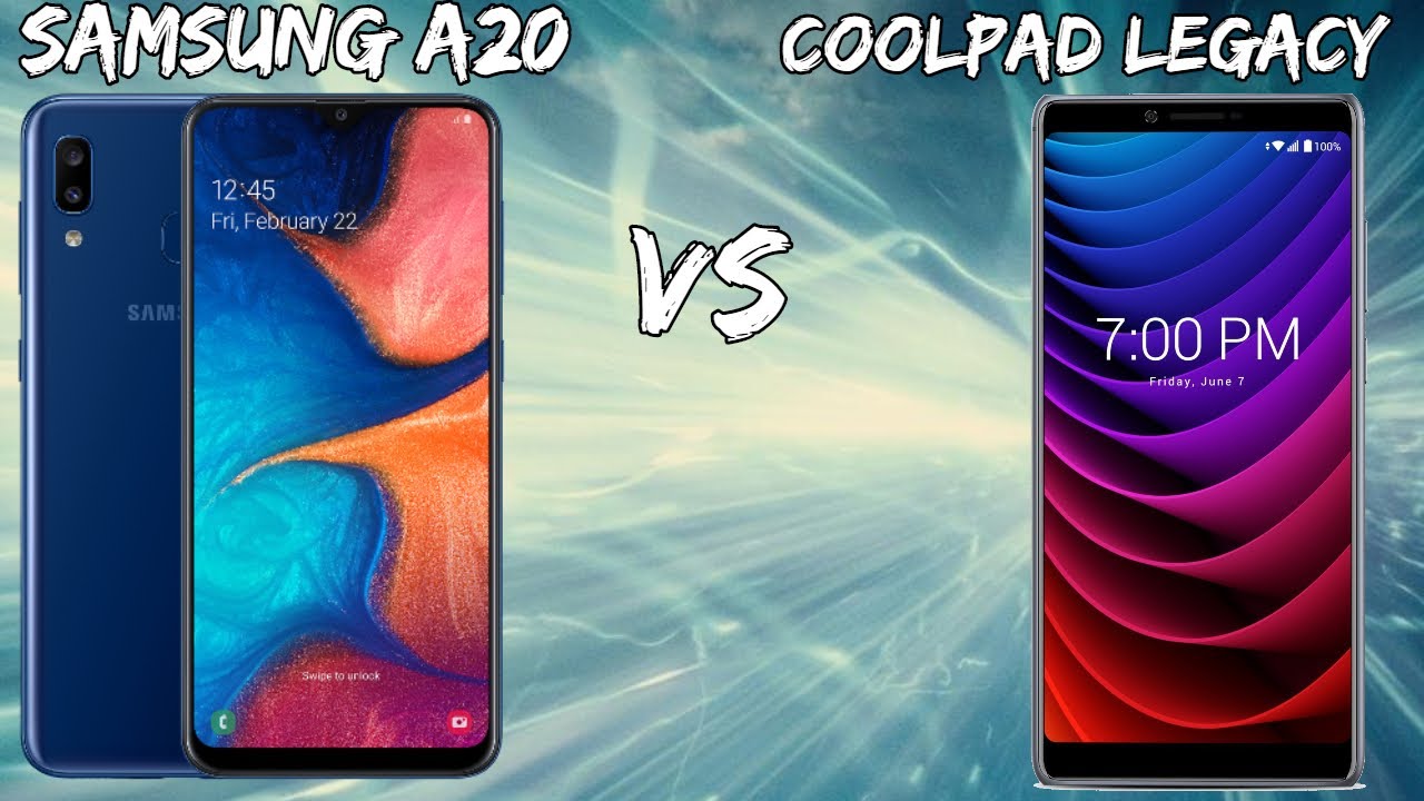 Samsung Galaxy A20 Vs CoolPad Legacy Speed Test