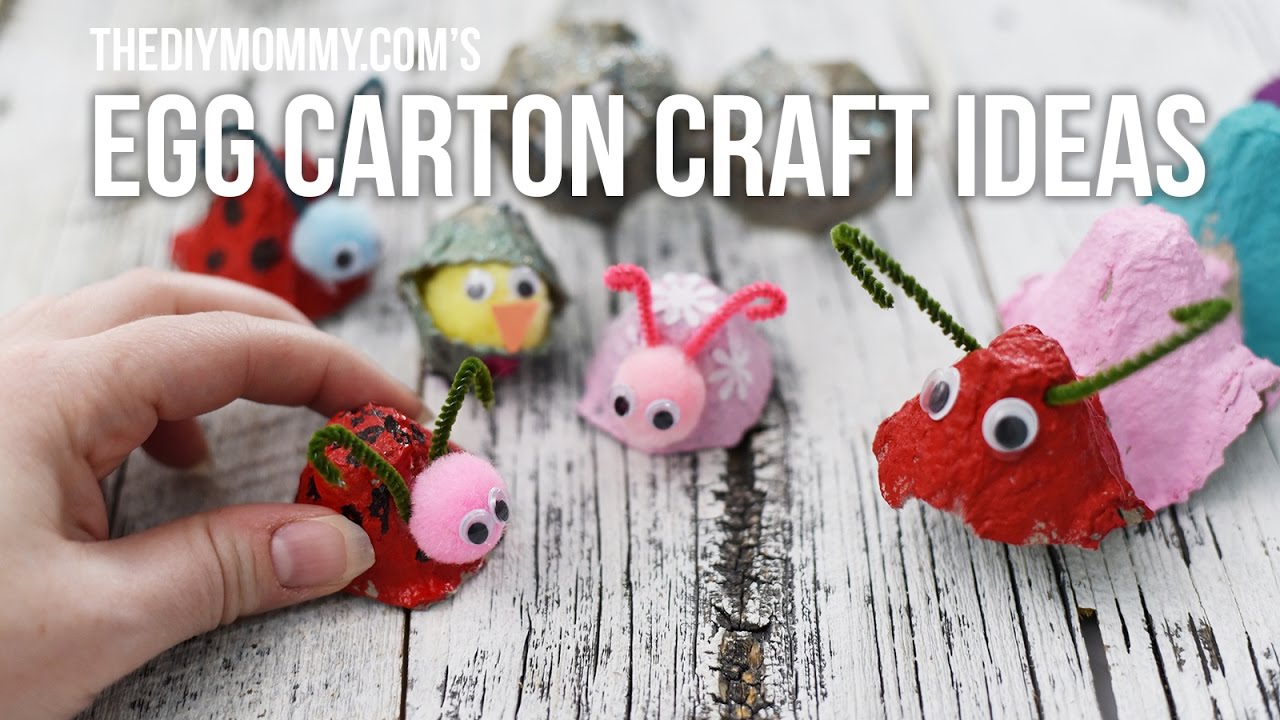 DIY Egg Carton Craft Ideas for Kids
