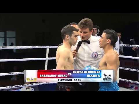 52kg Murad RABADANOV (Baku Fires Azerbaijan) vs Ricardo Maximiliano IBARRA (Condors Argentina)