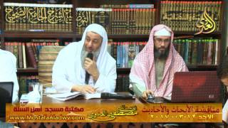 مناقشة الأبحاث والأحاديث بمكتبة مسجد أهل السنة بمنية سمنود 12 03 2017  4