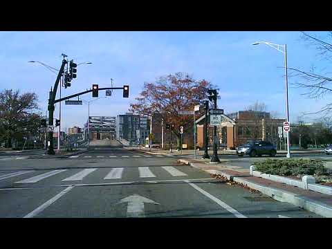 Driving in Providence, Rhode Island - Brook Street, Wickenden Street and Eddy Street