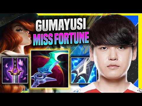 GUMAYUSI PERFECT GAME WITH MISS FORTUNE! - T1 Gumayusi Plays Miss Fortune ADC vs Senna! | Season 11