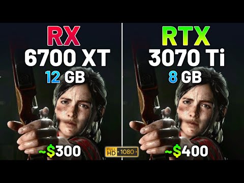 RX 6700 XT vs RTX 3070 Ti - Test in 12 Games in 2024
