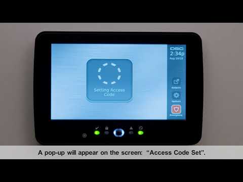 Changing User Codes on the PowerSeries Neo Touchscreen