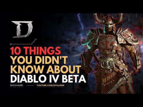 10 Things You Didn't Know About Diablo 4 Beta | Your Guide To The Diablo IV Open Beta