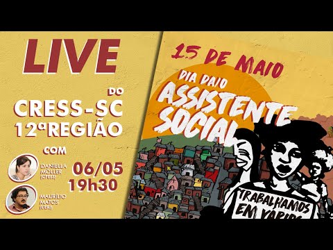 Live CRESS/SC - Dia do/a Assistente Social
