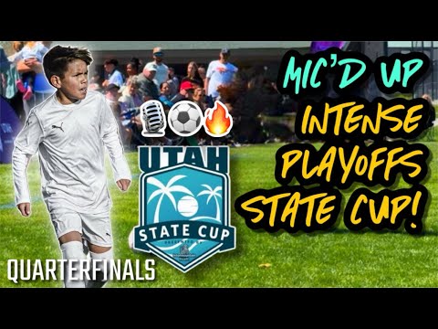 MIC’D UP STATE CUP QUARTERFINALS 🎙🔥 | Best Utah Avalanche Team in Salt Lake Valley vs Utah Valley! 