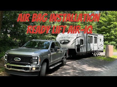 23-24 F250 Ready Lift LOGIQ AIRIQ Air Bag installation Video.