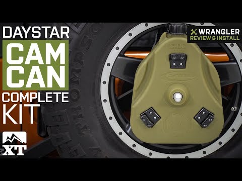 Jeep Wrangler Daystar Cam Can Complete Kit - Green - Petroleum (1997-2018 TJ & JK) Review & Install