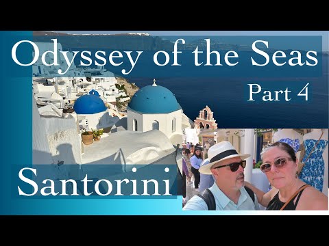 Santorini Odyssey of the Seas Part 4 Mediterranean Greek Island Cruise