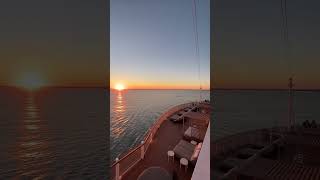 Sunsets at Sea from Norwegian Prima 😍 #cruisenorwegian #nclprima