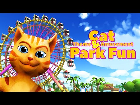 Cat Theme & Amusement Park Fun video