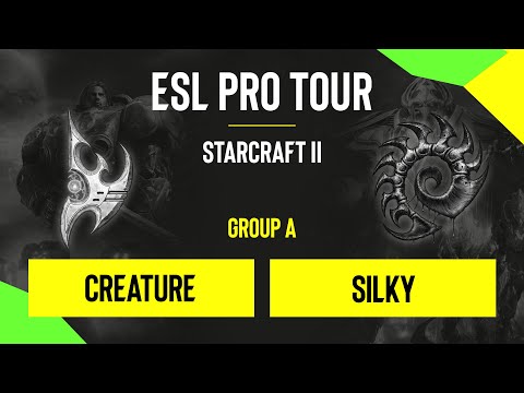 SC2 - Creature vs. Silky - DH SC2 Masters - Summer 2020 - Group A - NA