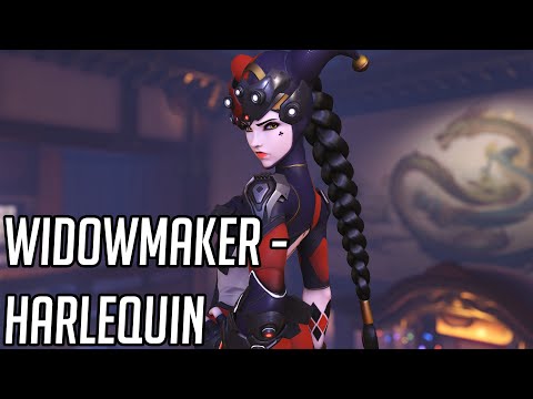 Widowmaker "Harlequin" Skin Showcase - Overwatch 2