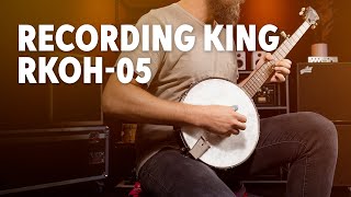 Video thumbnail for Recording King Dirty 30s Open-back Banjo Demo by Sweetwater