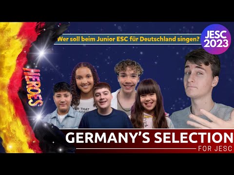 I Reacted to Germany's Potential Junior Eurovision Songs 🇩🇪