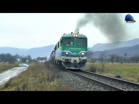🚂 Trenuri in Defileul Crișului Repede  🚄🚆 Trains in Crișul Repede Canyon - 01 January 2021