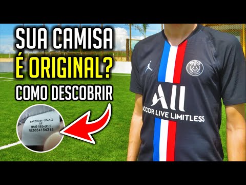 Sua CAMISA é FALSA ou ORIGINAL? Como DESCOBRIR? - Camisa PSG X Jordan IV 19/20 VAPORKNIT