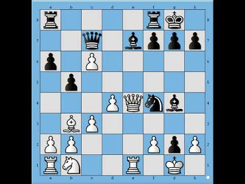 Napad lakim figurama na rokadni položaj Kralja □ FRERE vs MARSHALL # 2017