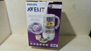 Philips AVENT SCF885 - 4 in 1 Healthy baby food maker
