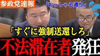 【参政党】不正滞在者は即刻送還！！日本にいる不正滞在者が多すぎる。和田議員の影響力が凄まじい！【不正滞在/国会討論/移民/自民党】