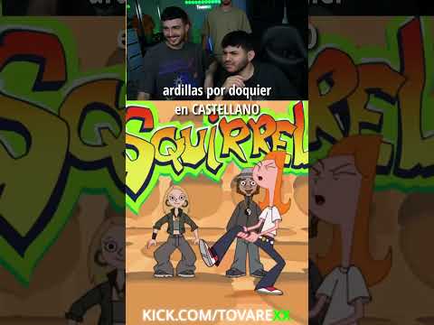 ardillas por doquier en CASTELLANO     #shorts  #kick #kickcolombia #clips