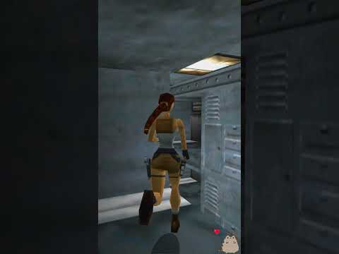 Self-aware Lara Croft Timed Parkour in Tomb Raider 2