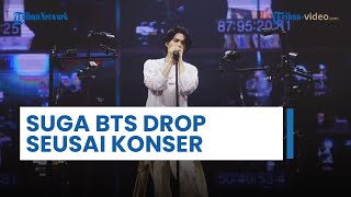 Kondisi Kesehatan Suga BTS BURUK seusai Konser di Jakarta, Batuk Parah saat Tiba di Korea Selatan