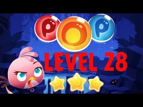Angry Birds POP Bubble Shooter (Stella POP) - Level 28