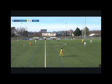 J16 Mattéo PERROT - U17 NAT - US ORLÉANS x PARIS FC