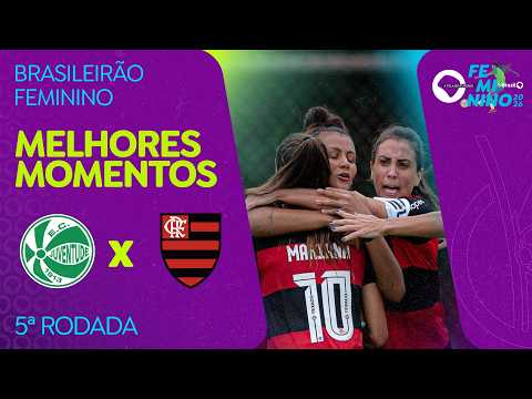 MELHORES MOMENTOS: Juventude 1 x 3 Flamengo | BRASILEIRÃO FEMININO | 5ª RODADA