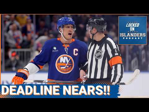 ISLANDERS REVEAL: Mathieu Darche's Deadline STRATEGY—Buy, Sell, or SWING for a Goal Scorer?